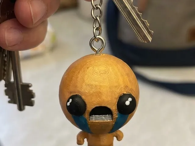 The binding of Isaac Keychain