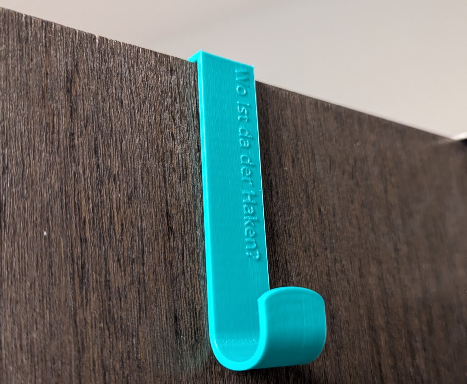 Kleiderhaken für 16 mm Türblatt / Clothes hook for 16 mm doors