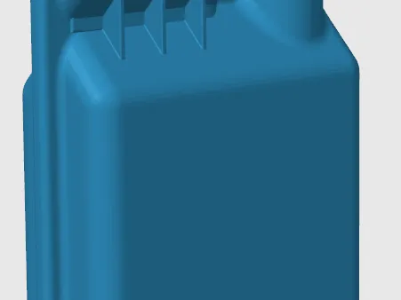 Double-neck dosing/dispensing bottle