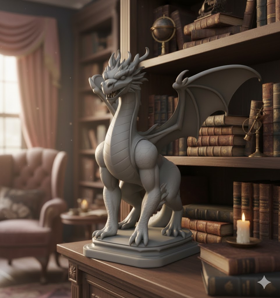dragon statue