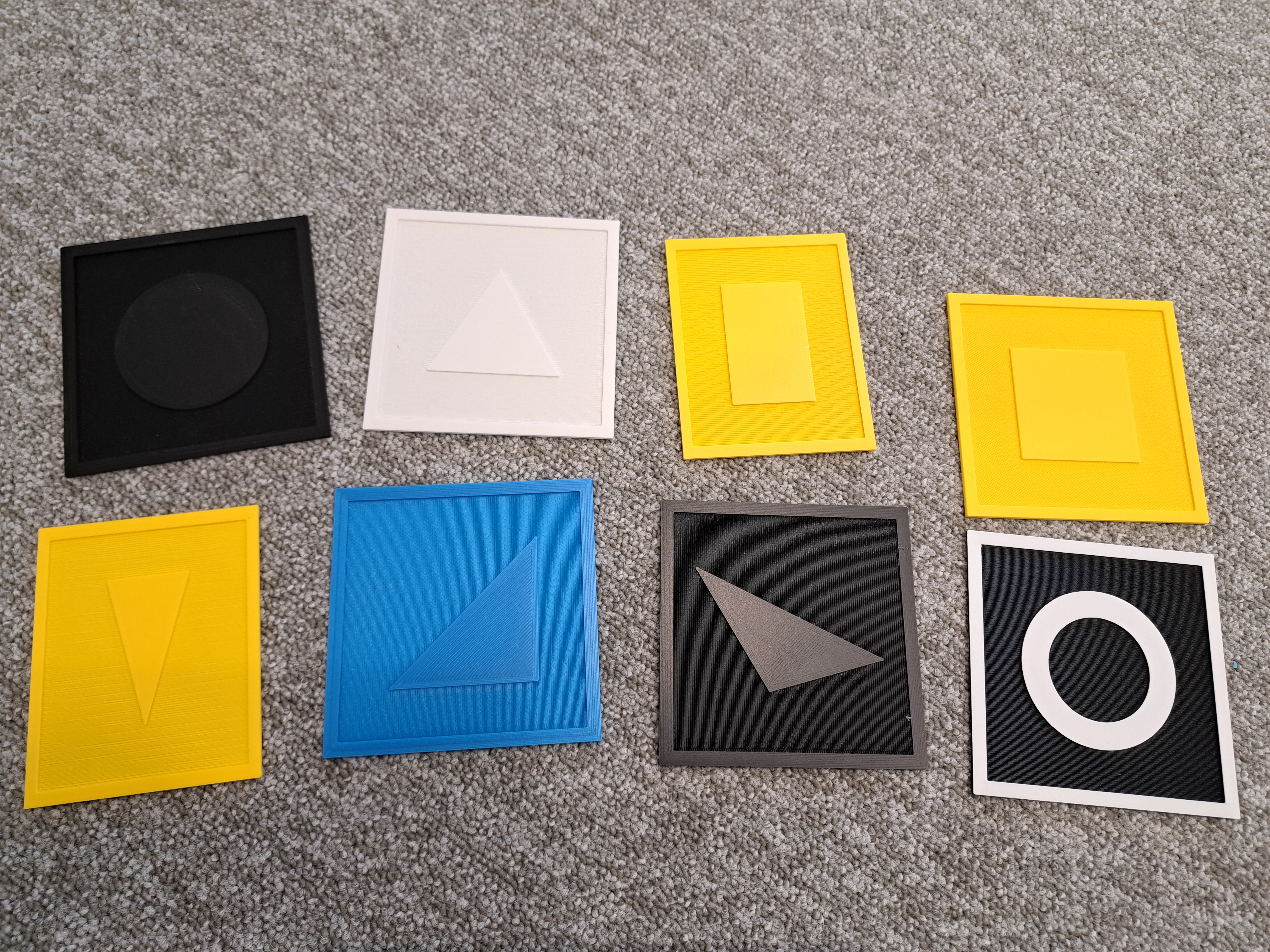 Touch haptic the shape - Tactile Shape Recognition tool for visually impaired and blind