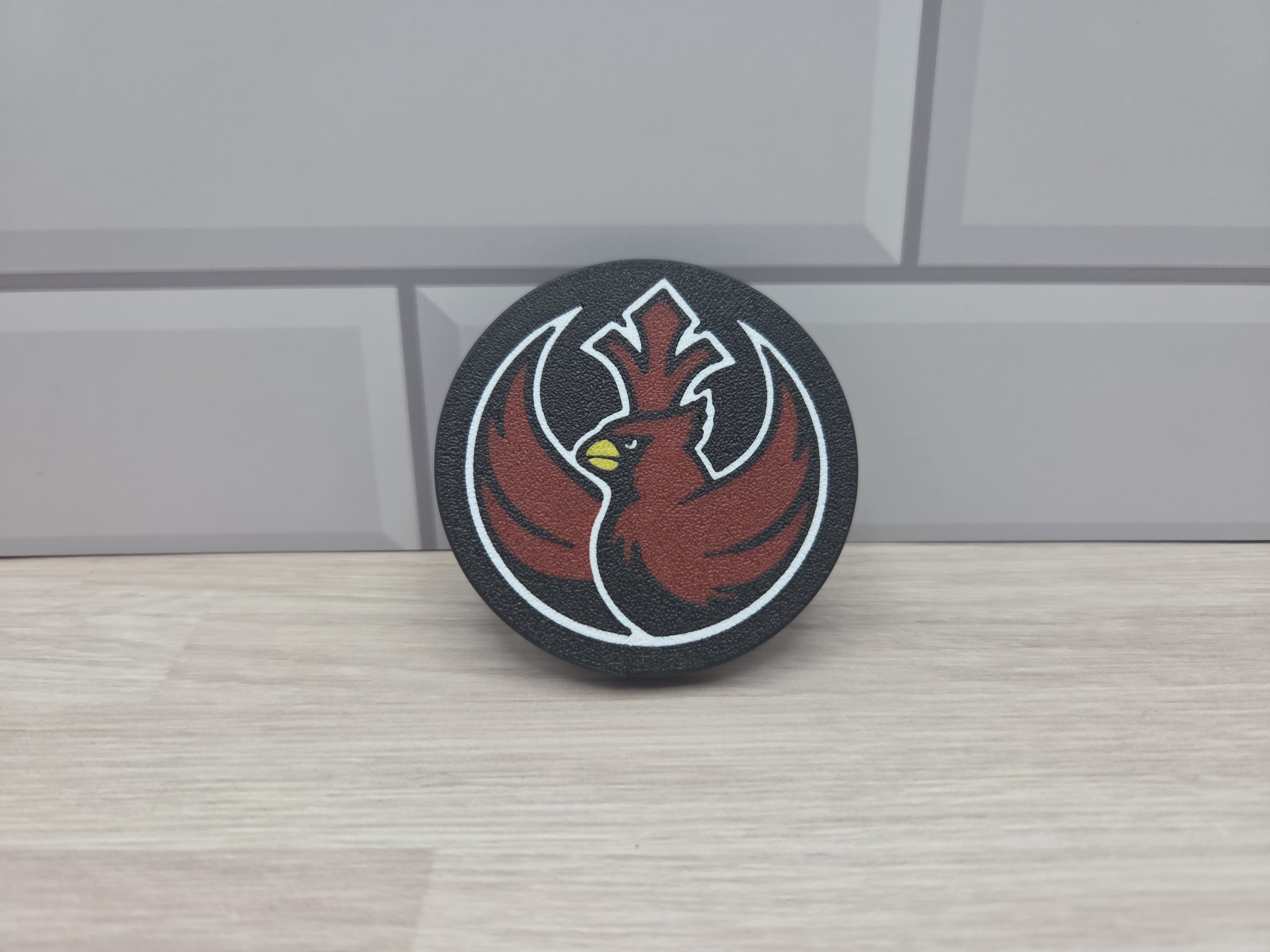 Rebel Cardinal Magnet