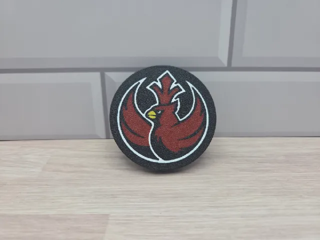 Rebel Cardinal Magnet
