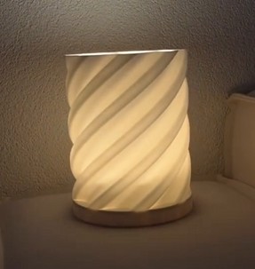 LED-Lampe "Swirl"