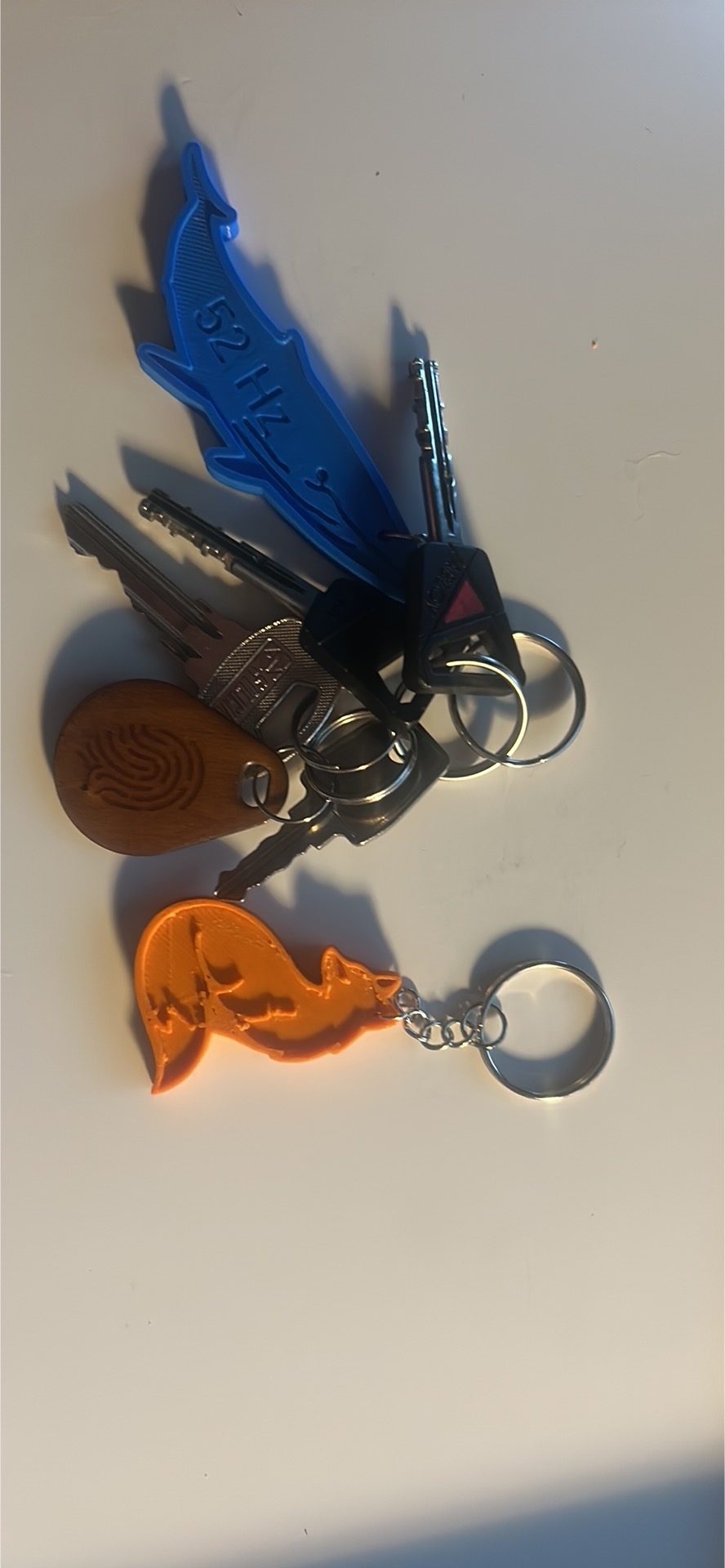 Minimalist Fox Keychain — miniatura 3