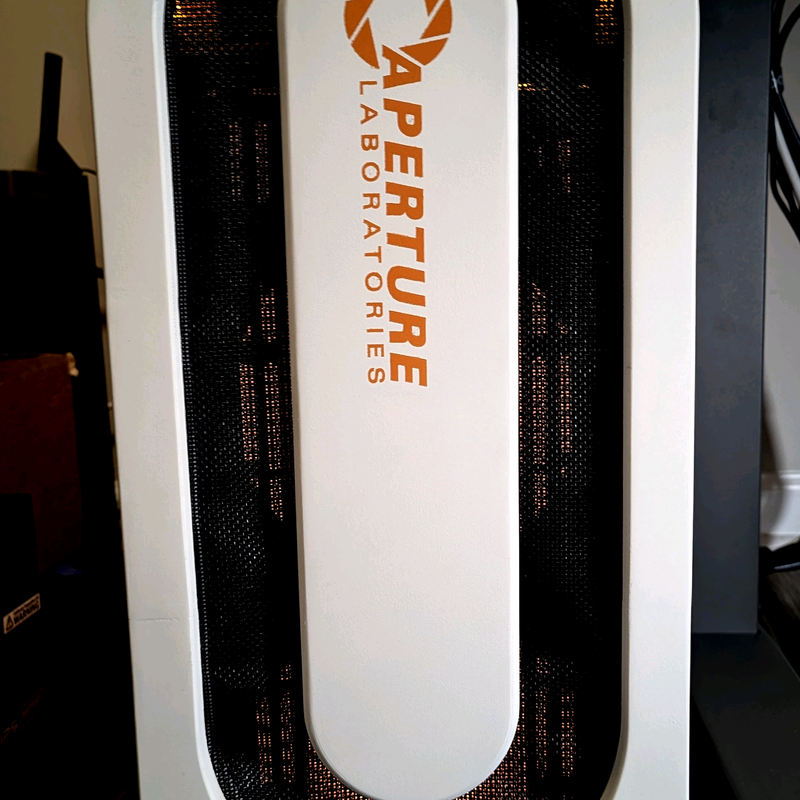 mATX Aperture Science PC Case Mod from Portal. by TheLastMillennial ...