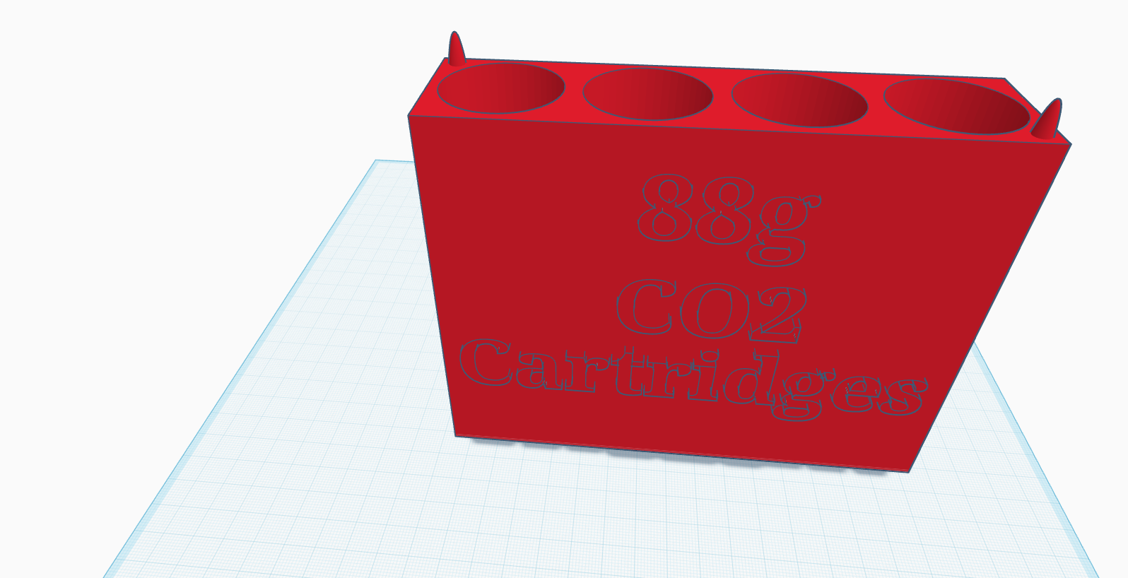 Airsoft 88g CO2 Cartridge Storage