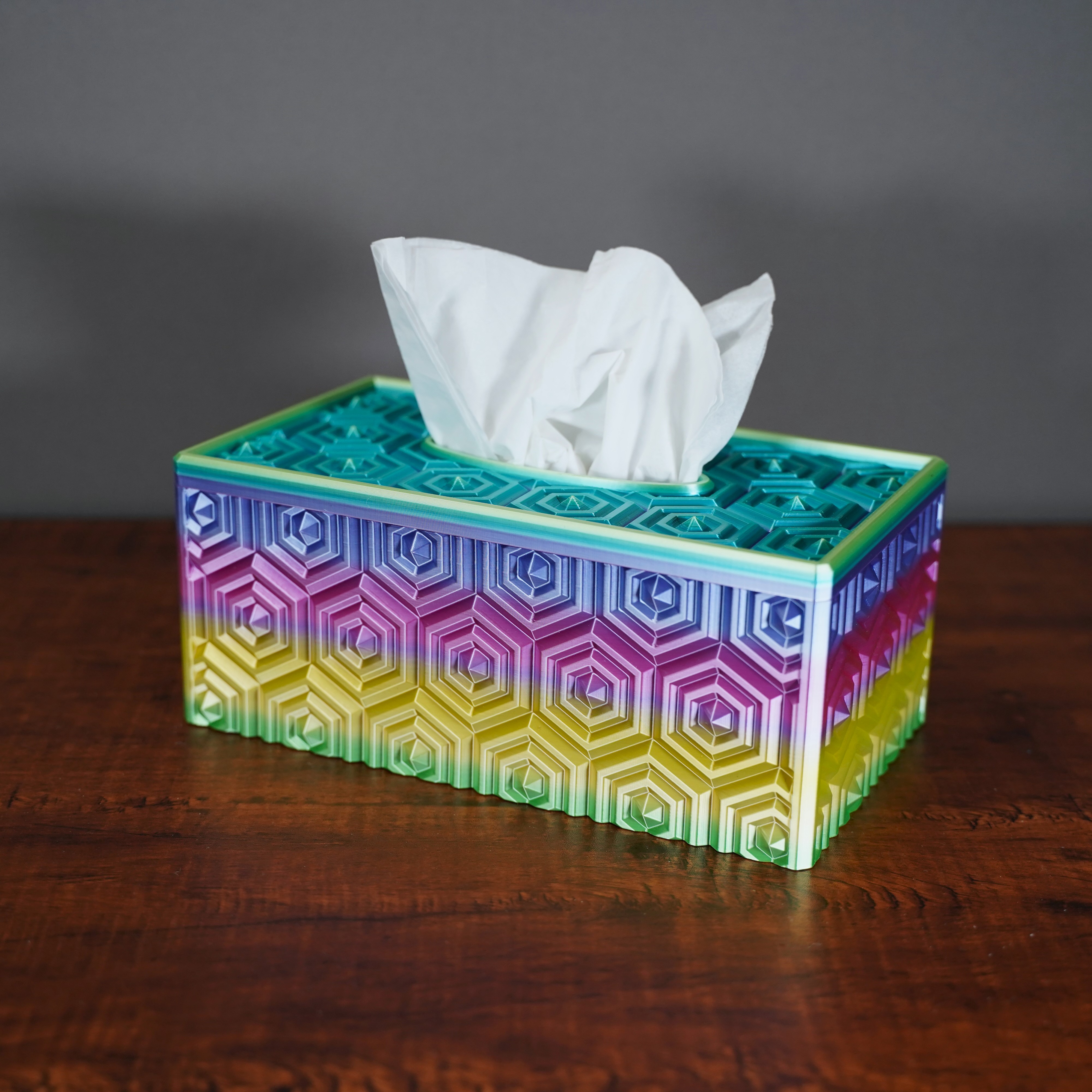 Miniatura 4 do modelo 3D Rectangle Tissue Box Covers