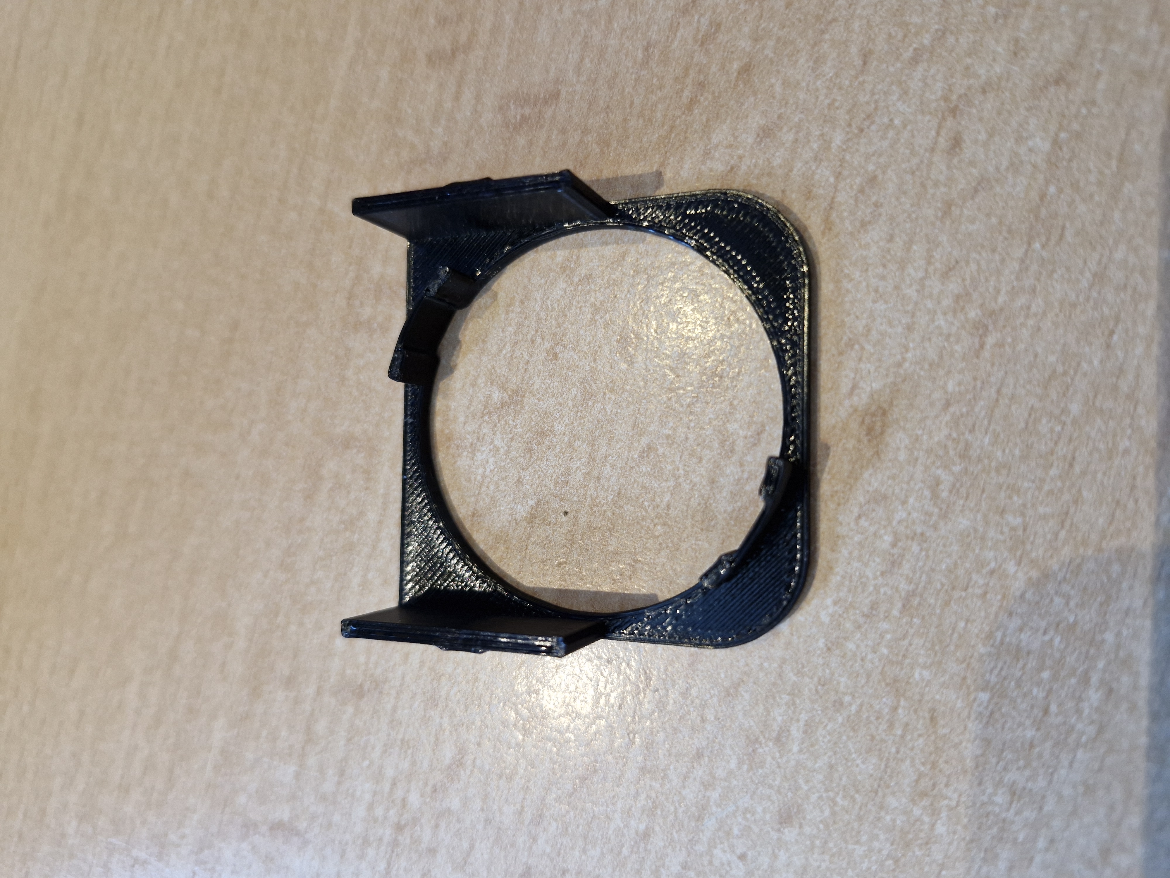 Miniatura 2 do modelo 3D Aligned Round Hygrometer Holder