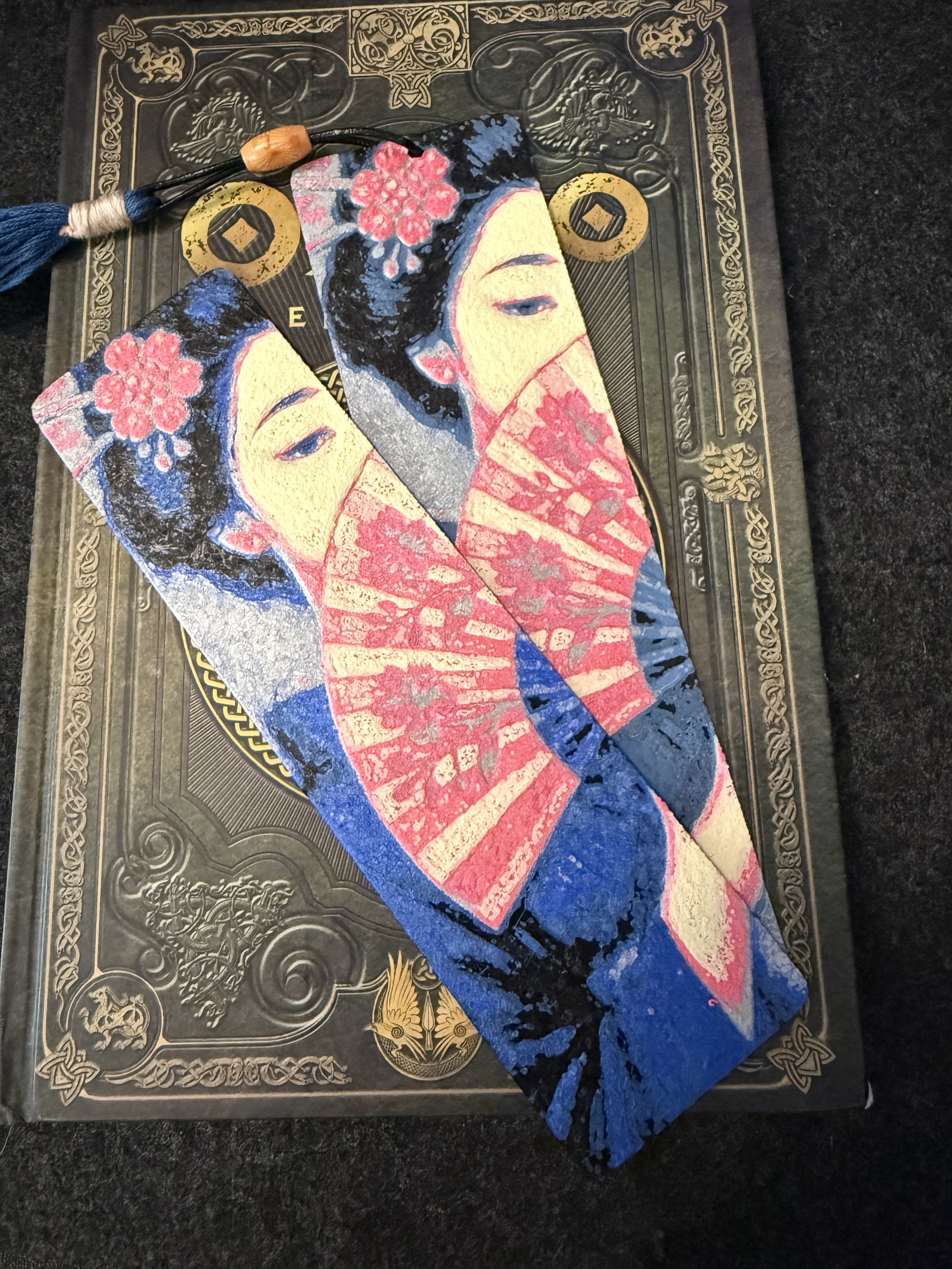 Bookmark geisha — miniatura 2