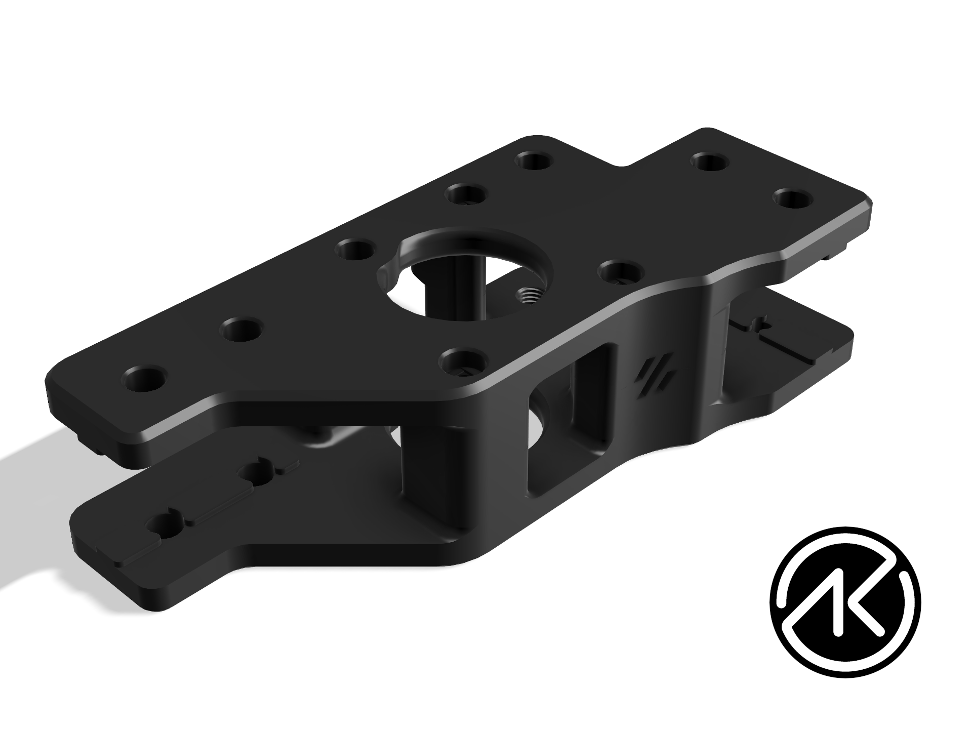 Voron Trident (AK Stealth Wires) a drive frame no cable slot