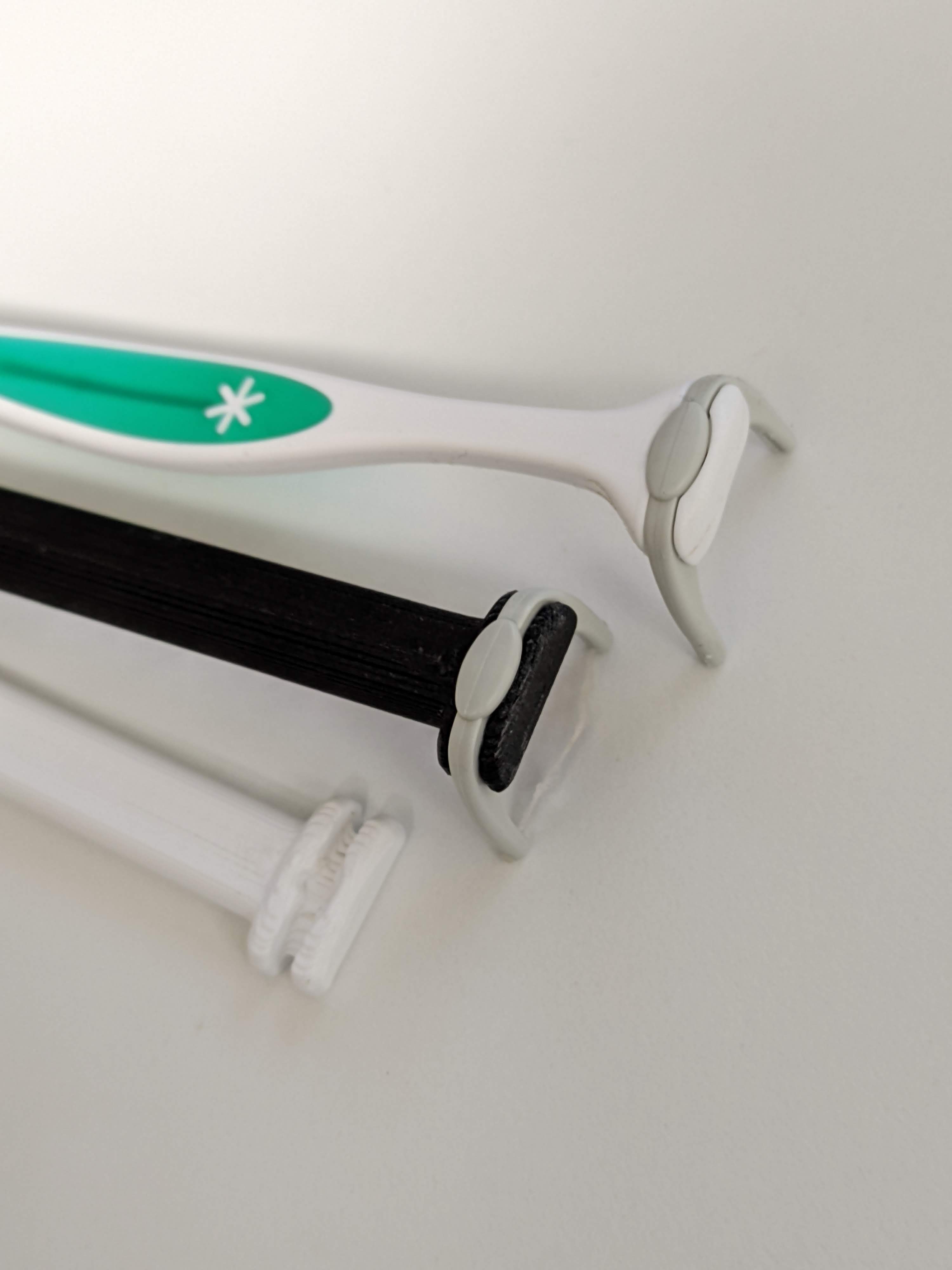 Straight handle for Flosser