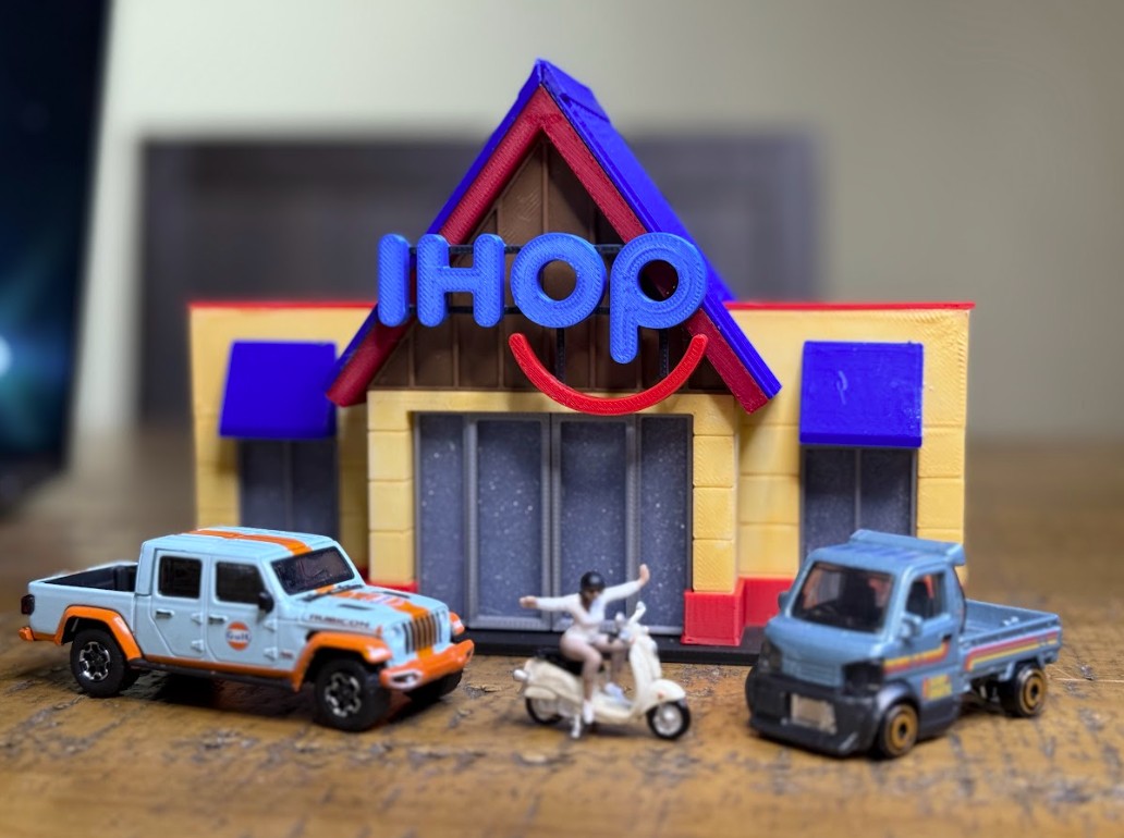1:64 IHOP fan art Diorama