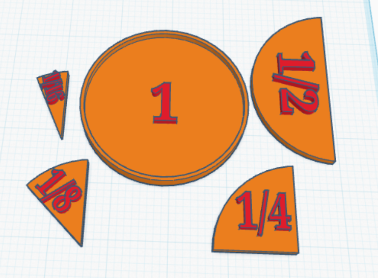 fractions chart — miniatura 2