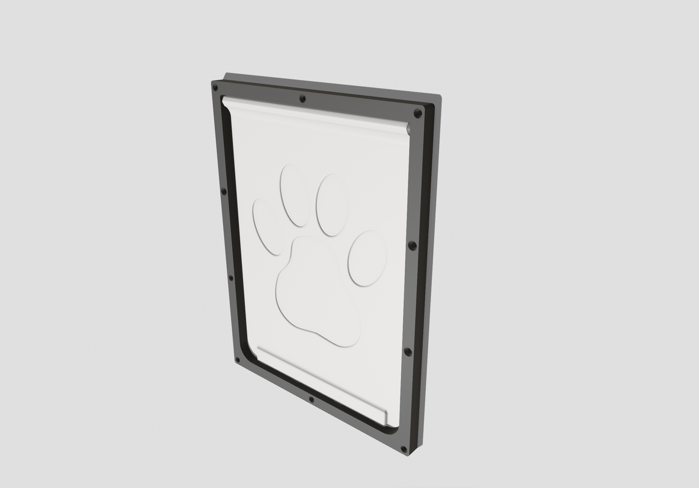 Outdoor Screen Pet Door for Dogs and Cats