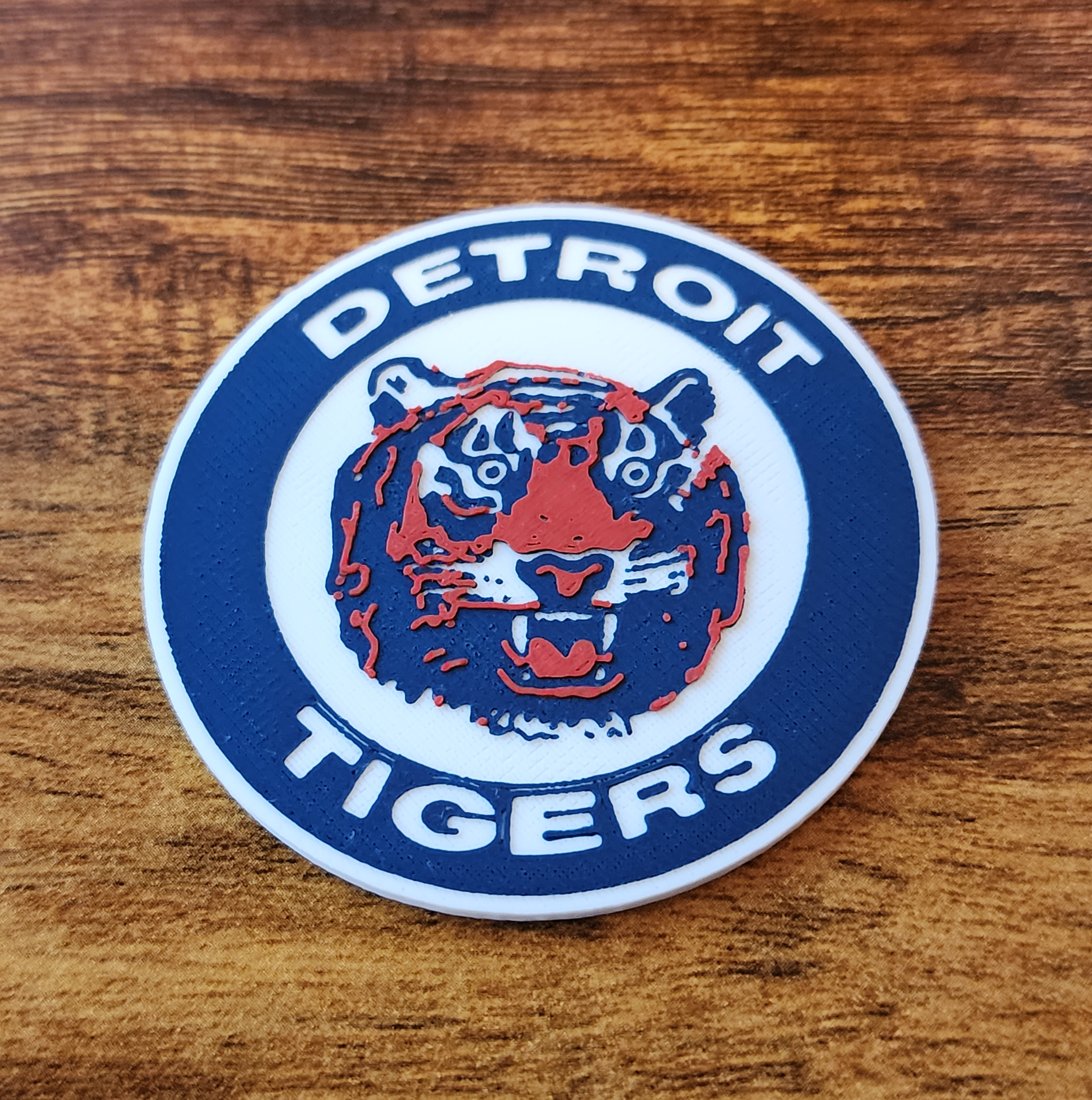 Retro Detroit Tigers Magnet (Low Waste)