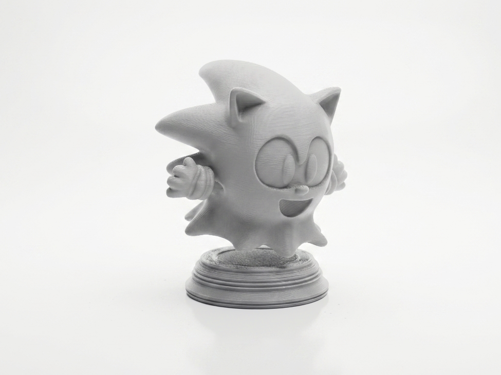 Sonic Ghost Figurine Gaming Collectible 3D Printable