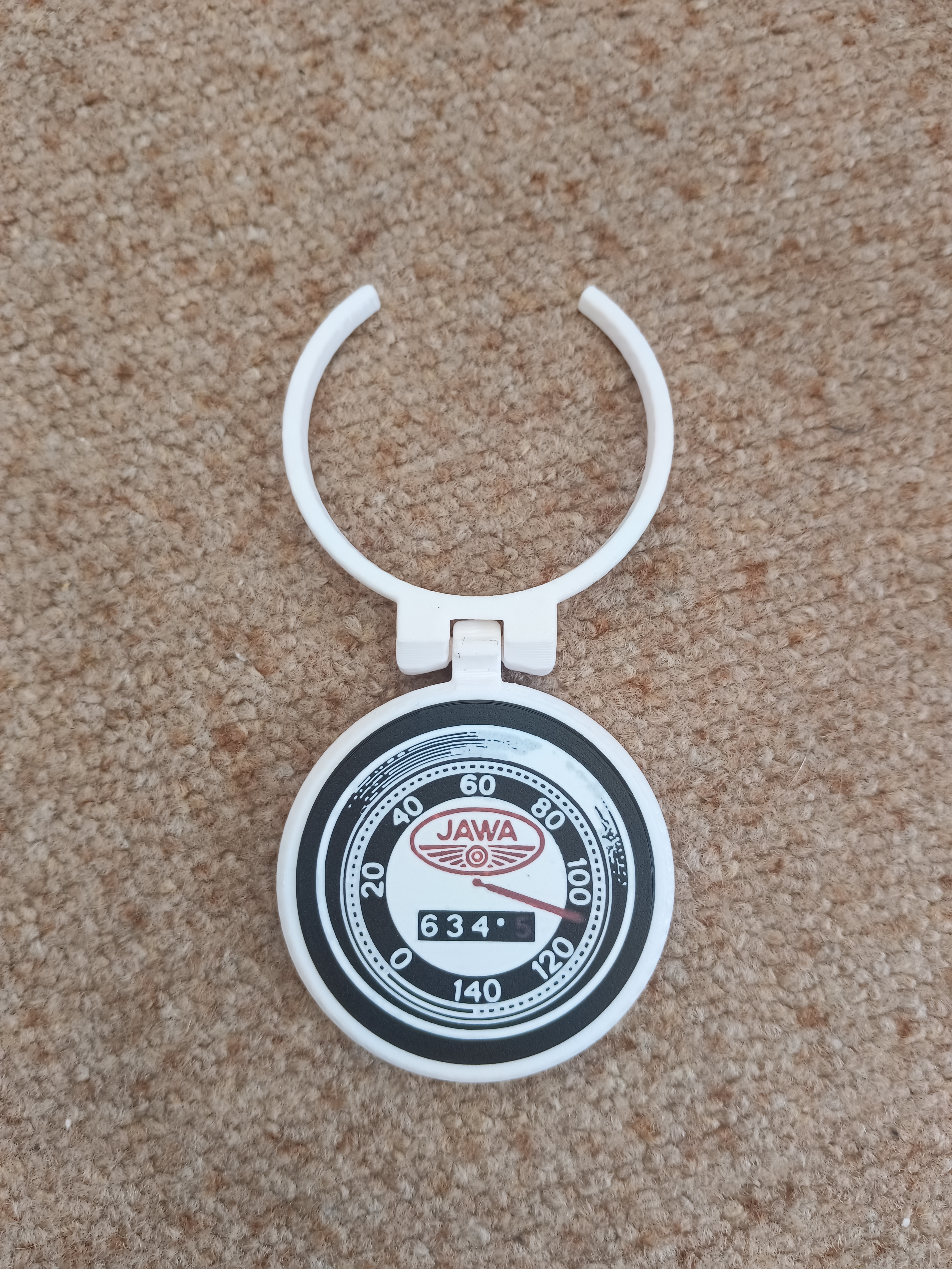 removable JAWA emblem to lid metal cans (0,5L & 0,33L)