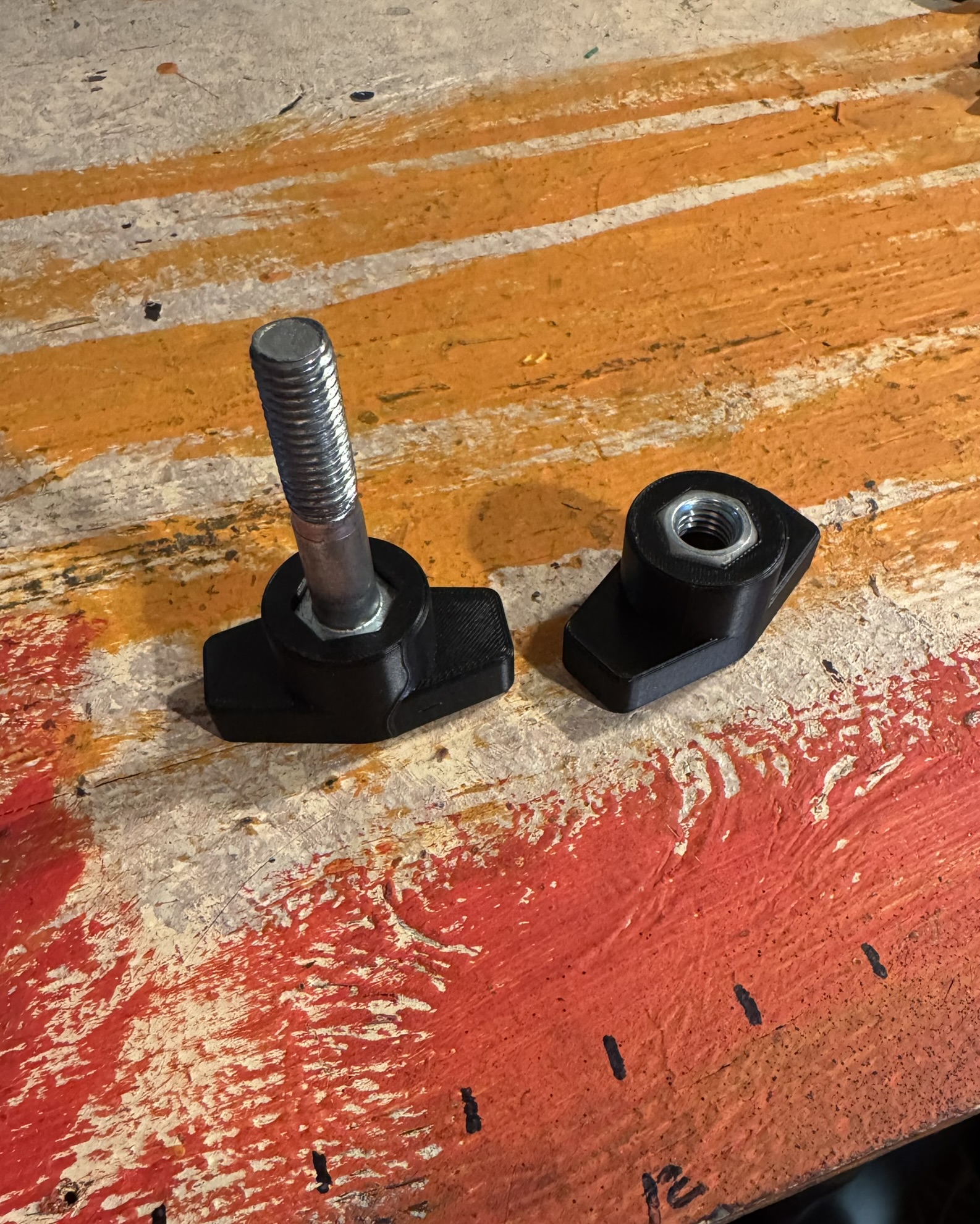 T Handle Knob for 3/4 inch Hex Head (1/2 inch bolt)