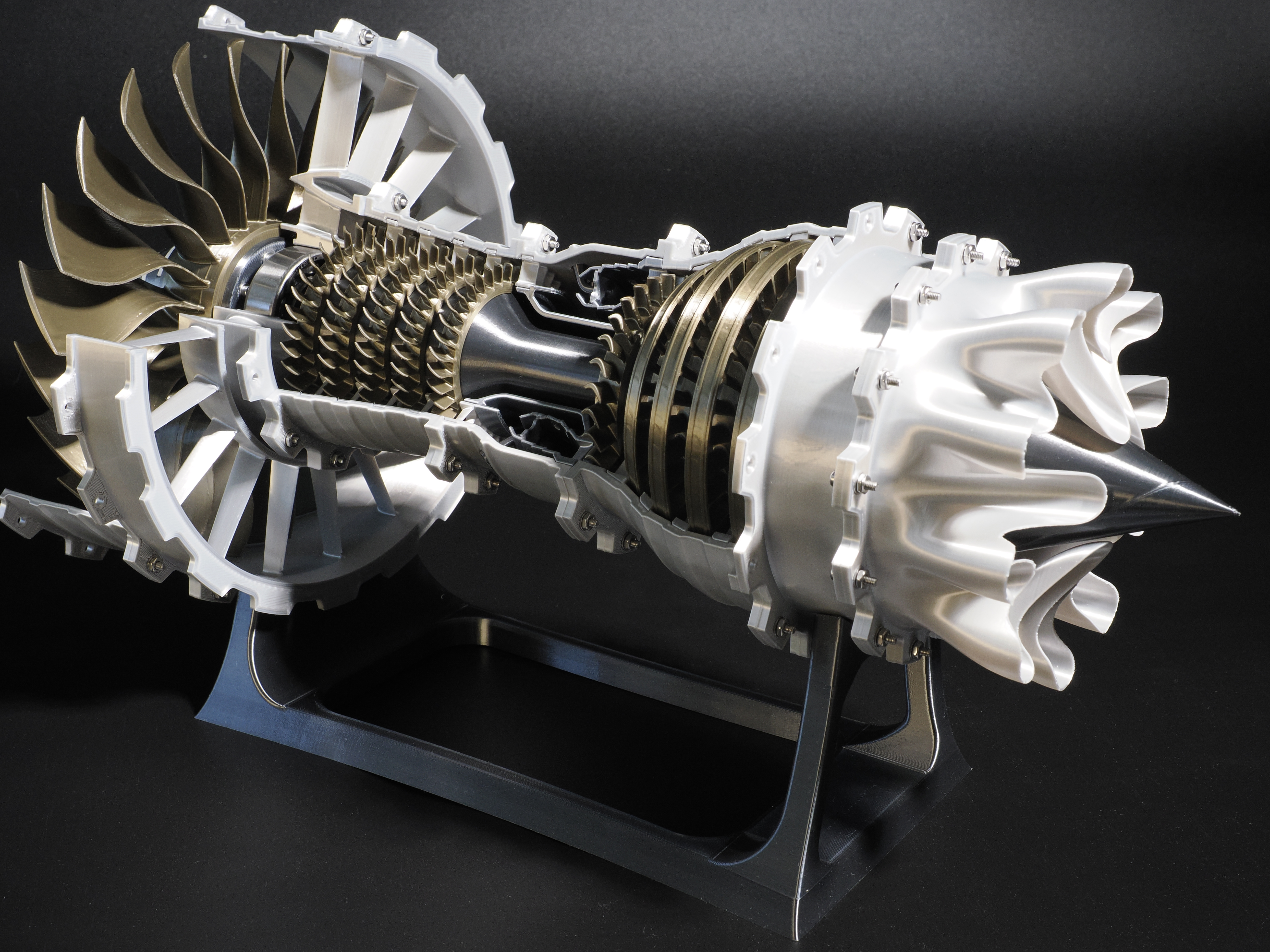 Jet Engine Lightweight Stand 3D model thumbnail