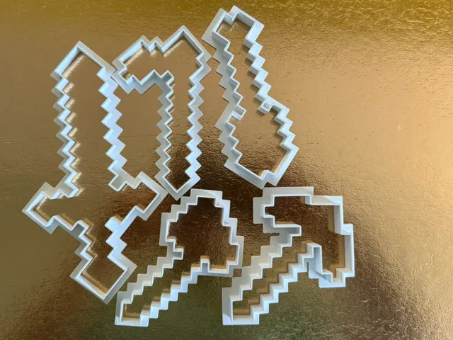 Minecraft Cookie Cutter Set