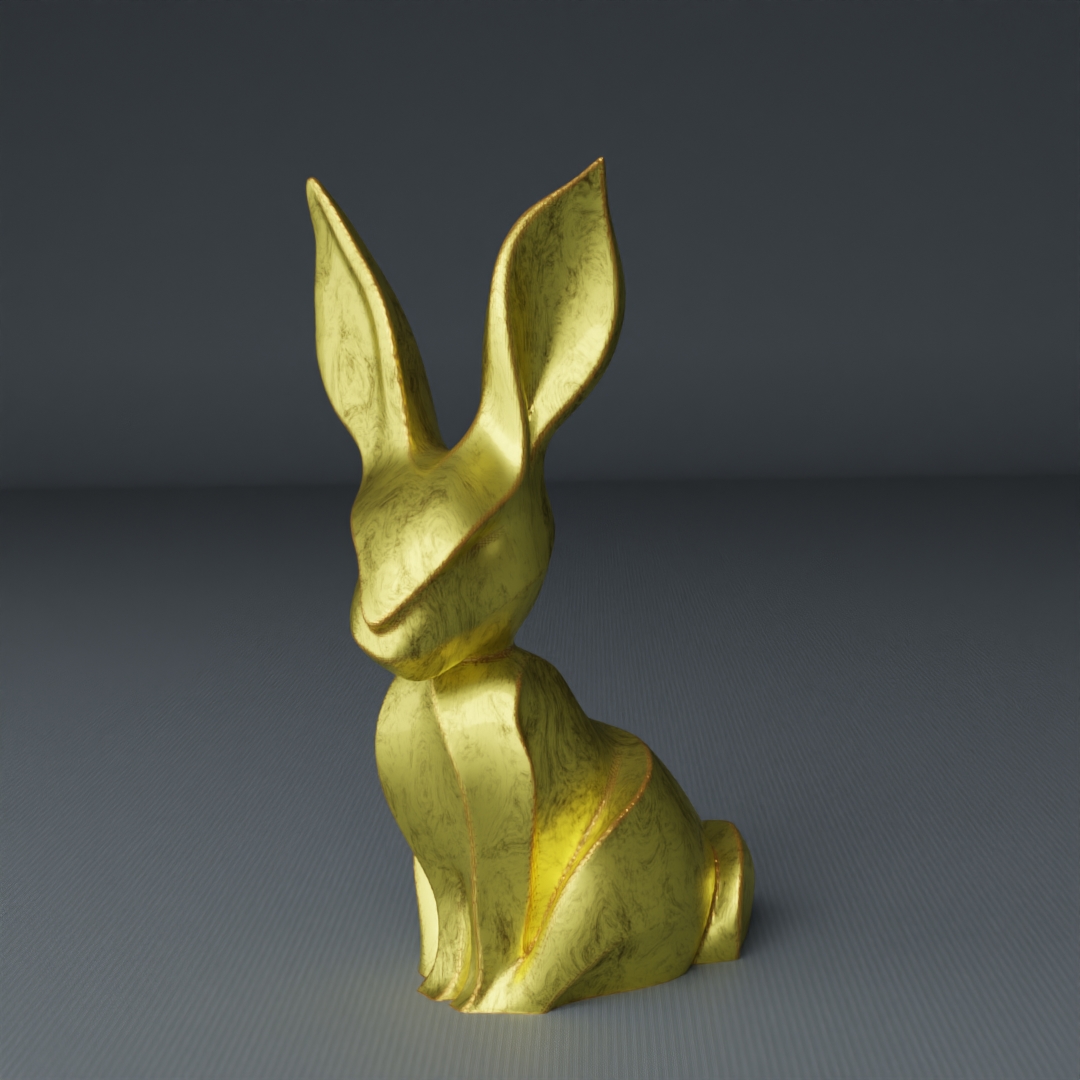Modern Easter Rabbit Sculpture 5