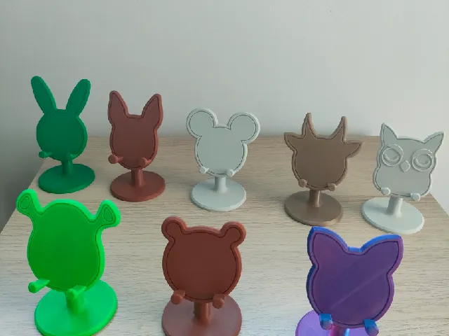 Animal-Shaped Phone Stands