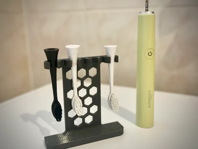 Toothbrush head holder – My Variations