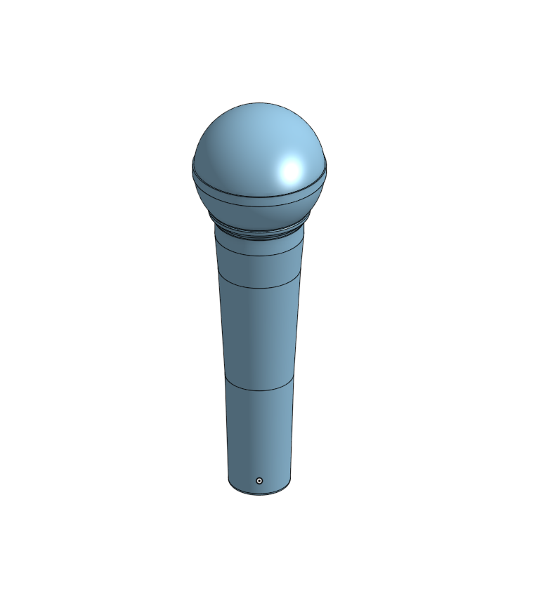 SHURE SM58 Microphone Replica/Prop