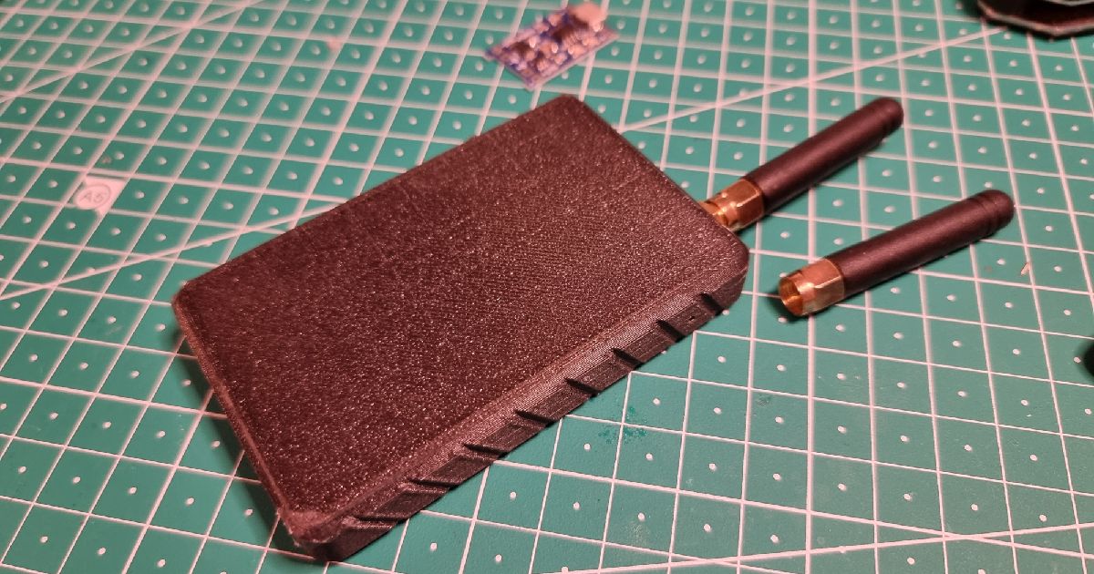 Slim XIAO nRF52840 & Wio-SX1262 Kit Case