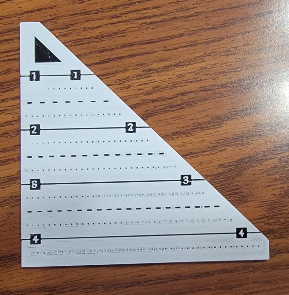 Quilting triangle