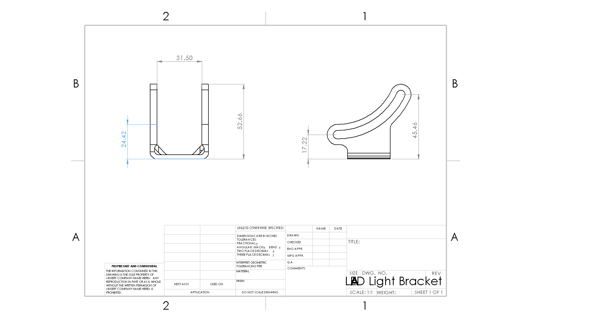 Miniatura 4 do modelo 3D LED Light Cube Stand Bracket