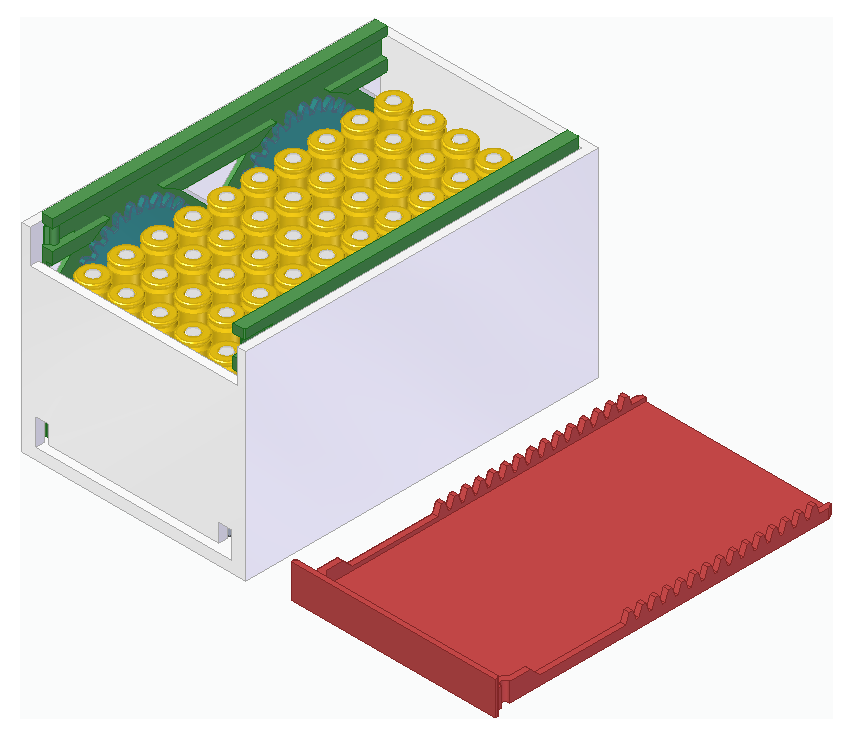 Overengineered 5.56x45 ammo box (wavy layout) — miniatura 2