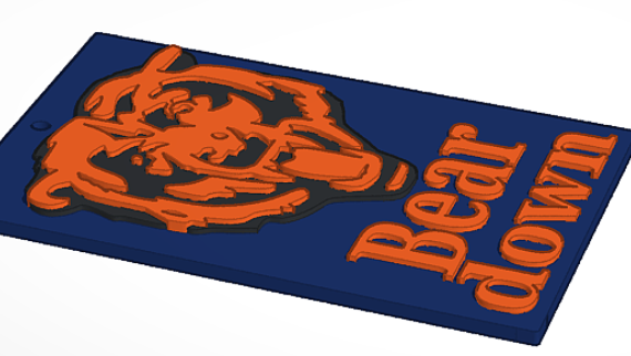 Chicago bears key chian