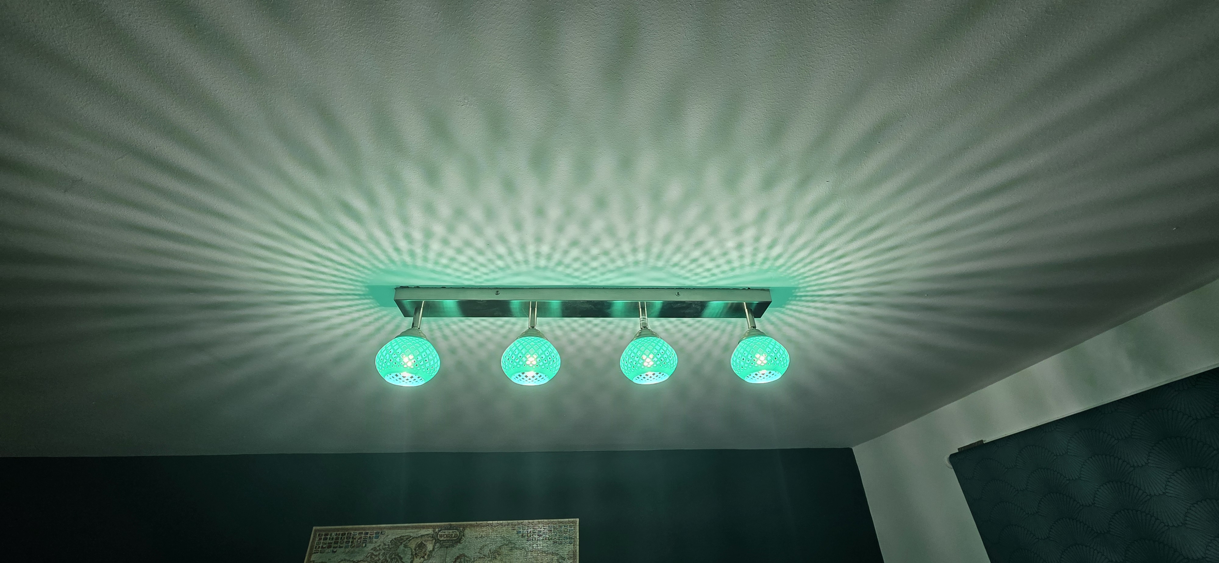 Mini Lattice Lampshade for G9 lights — miniatura 4