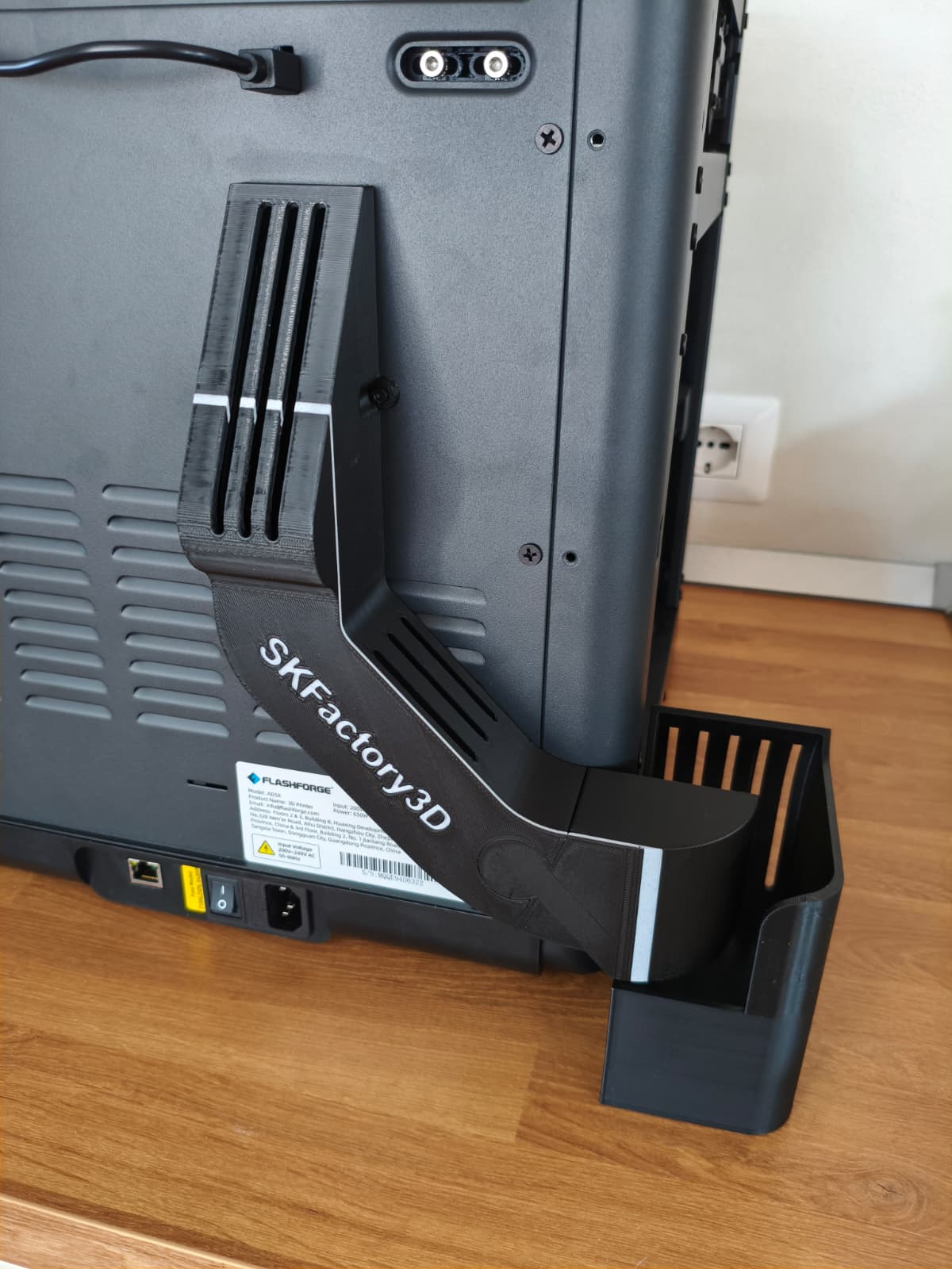 Poop Chute with removable Basket for AD5X Flashforge — thumbnail 2