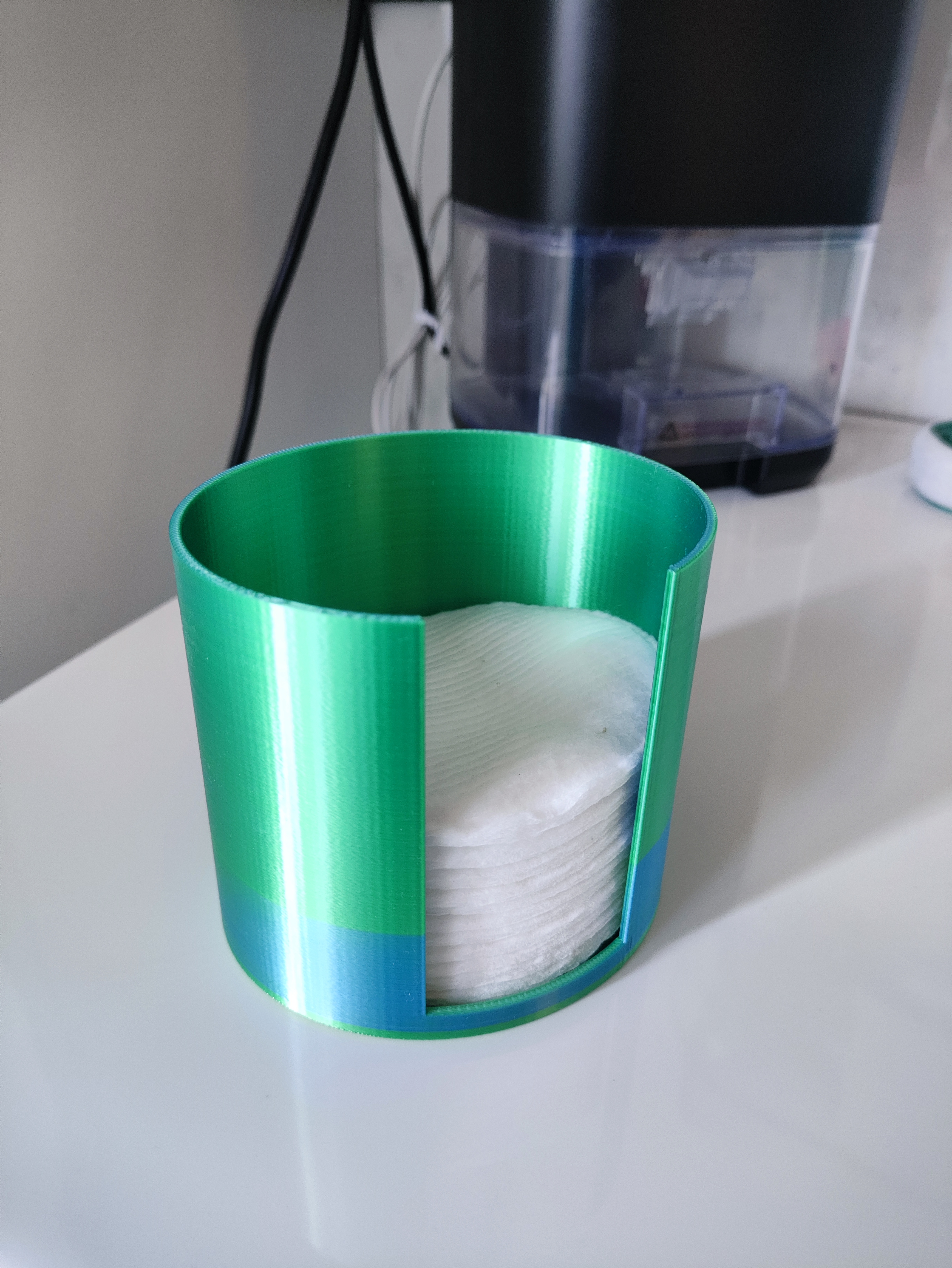 Porta dischetti trucco ovali