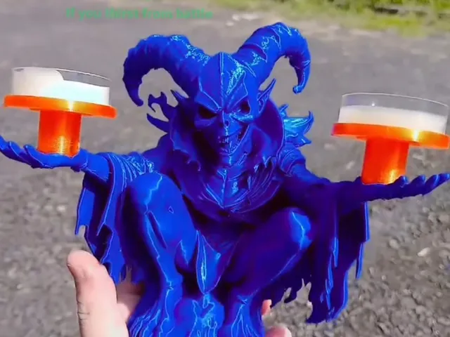 Devil Candle Holder