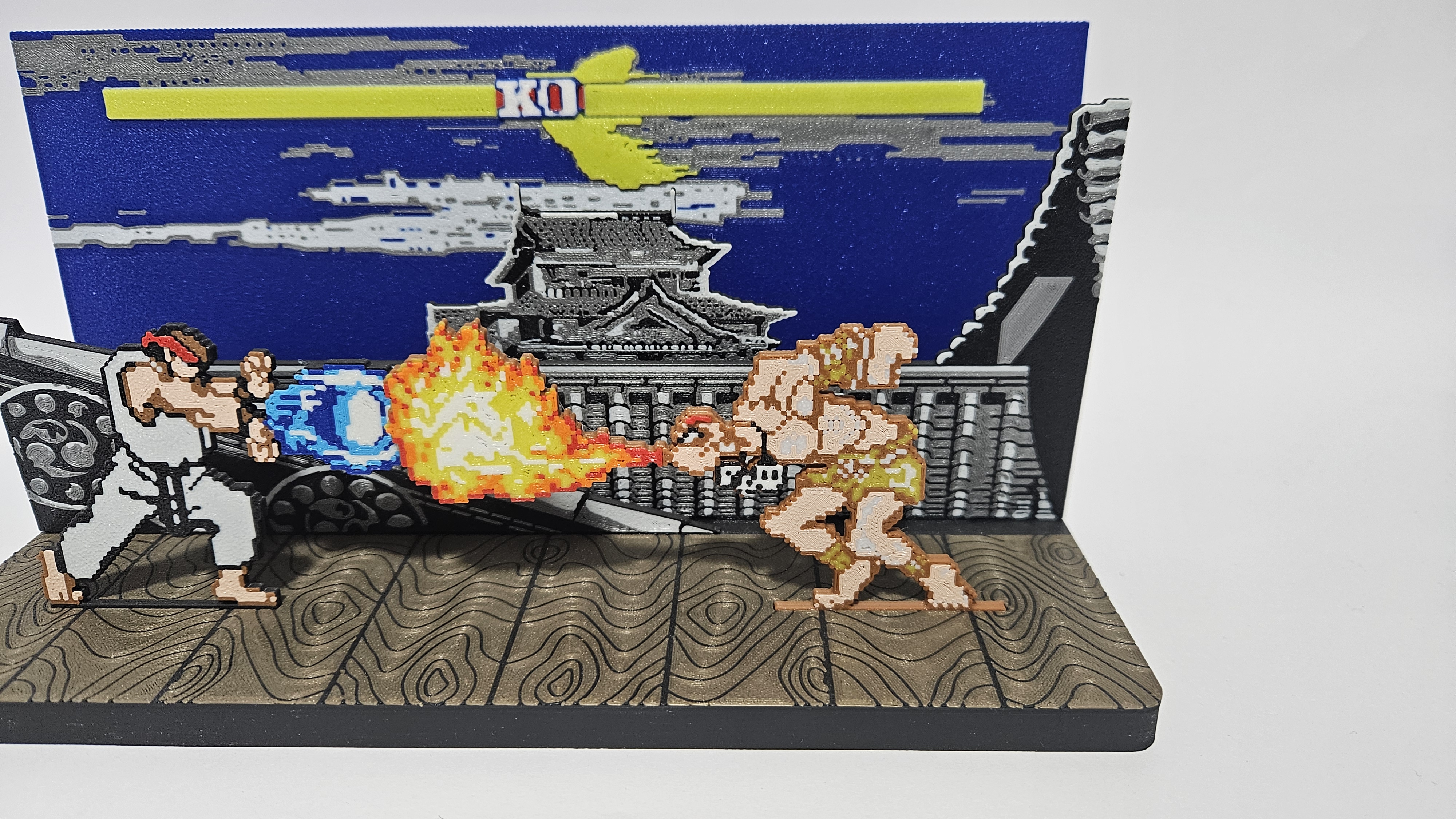 Dhalshim SF2- Classic Edition (Diorama & Keychain)