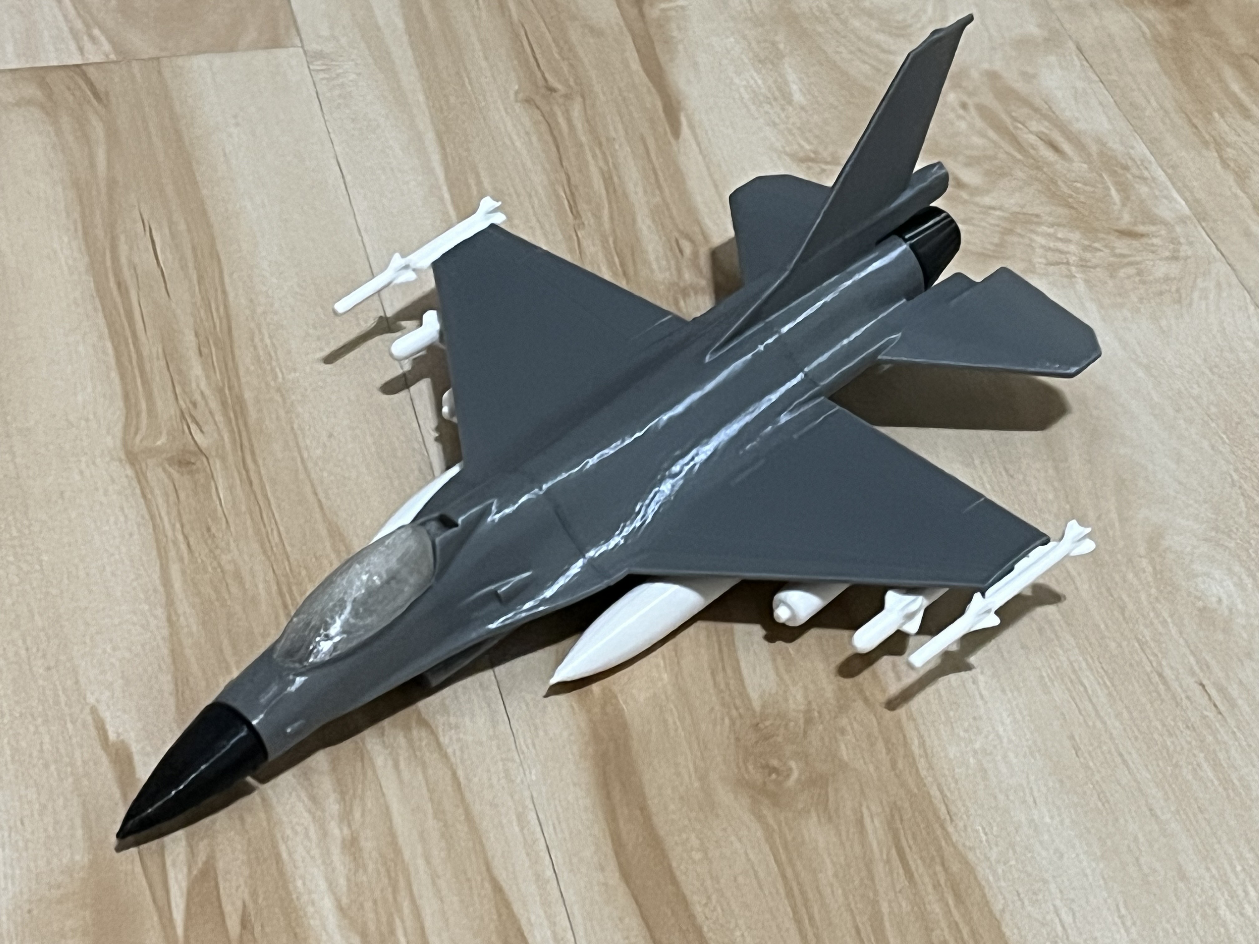 F-16 Fighting Falcon Model | Multicolor Without AMS | No Supports