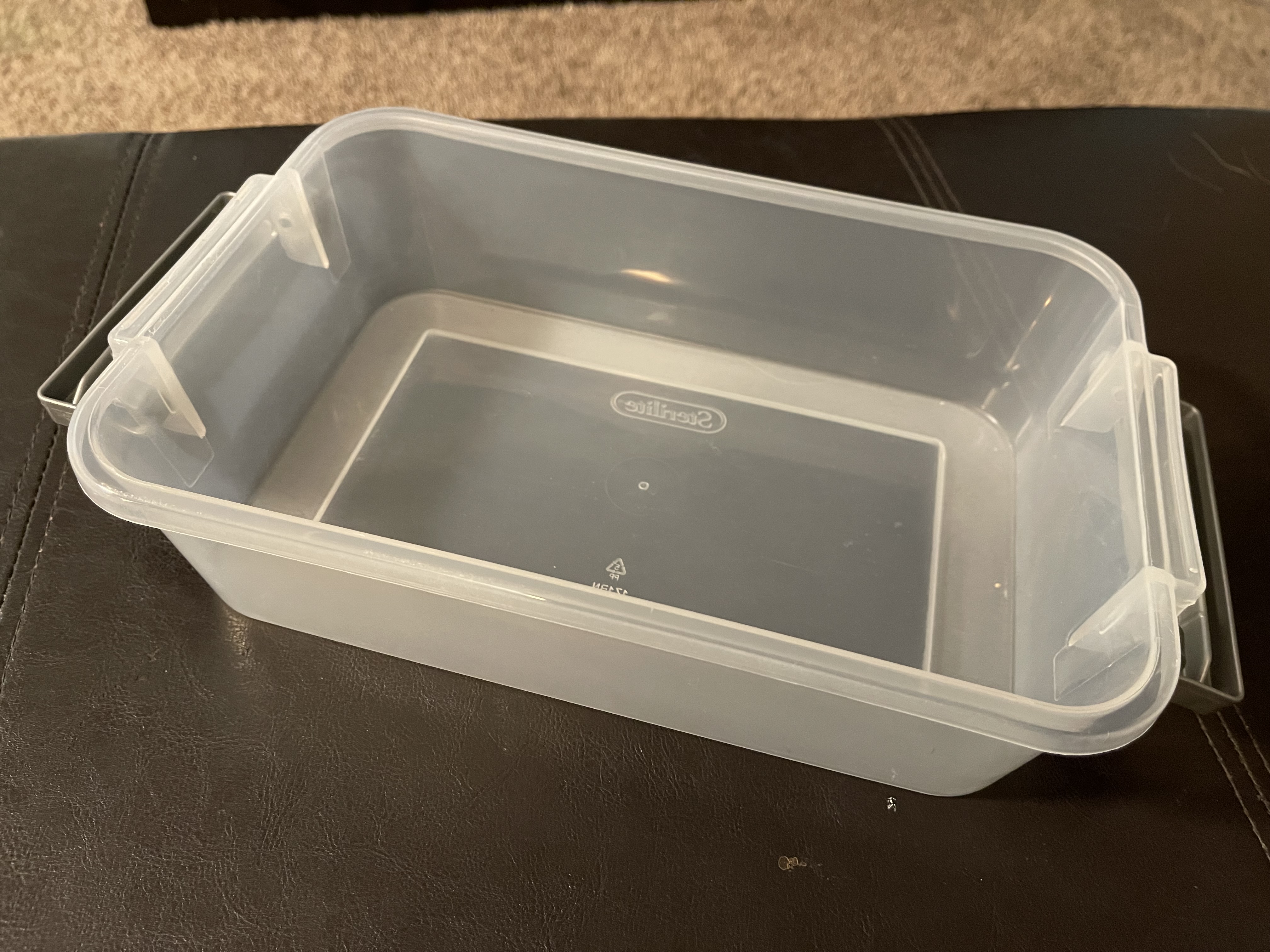 Miniatura 4 do modelo 3D Sterilite Modular Latching Storage Bin - 2.7qt Insert