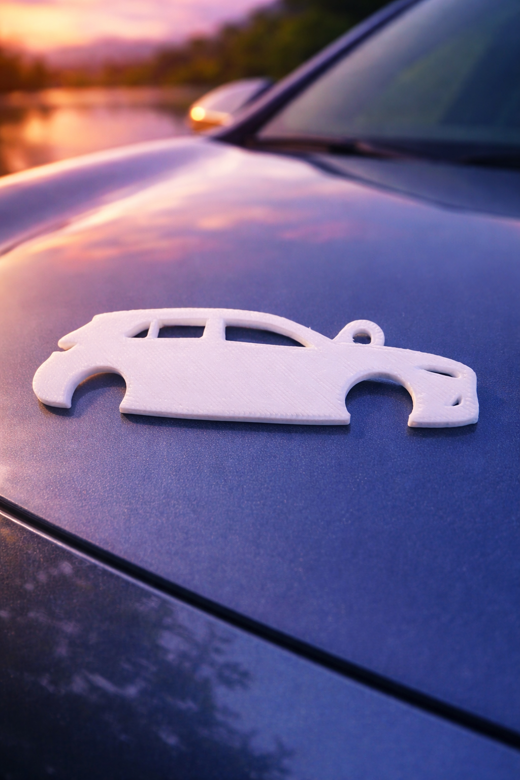 Mercedes A-Class Key Chain/Key Rig