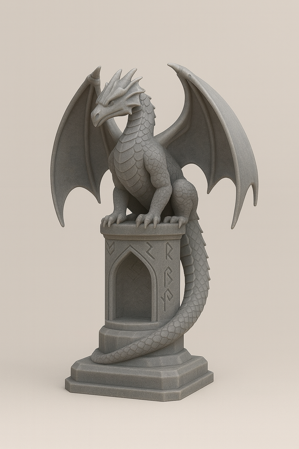 Dragon Guardian Pedestal