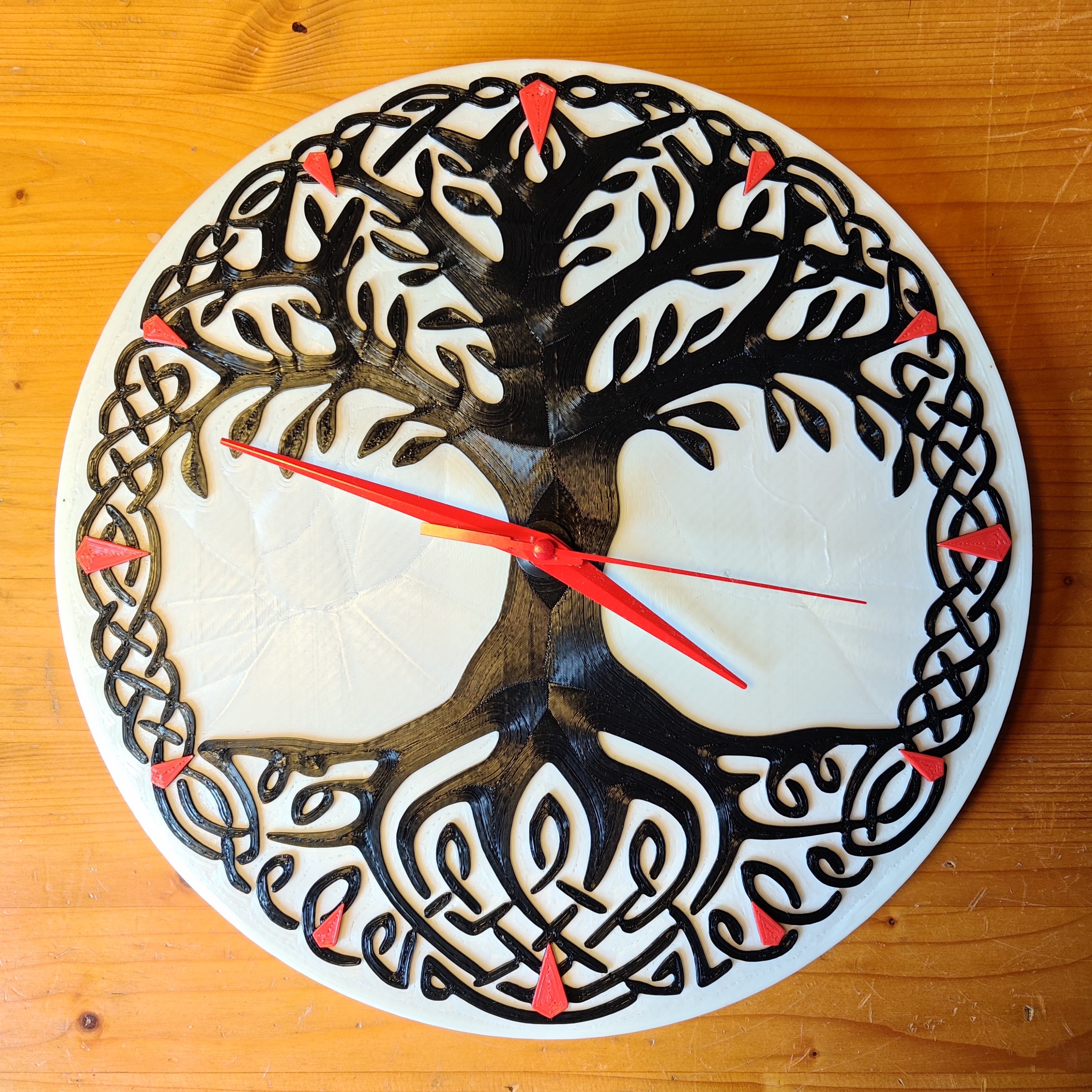 Yggdrasill clock