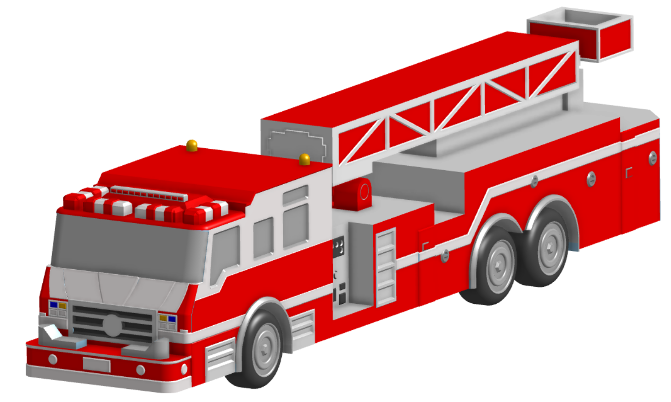 BRIGHTON FIRE TRUCK MODEL