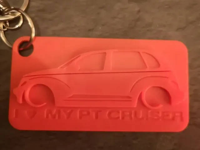PT Cruiser keychain