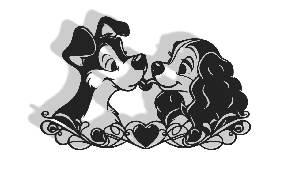 Lady and the Tramp Decor