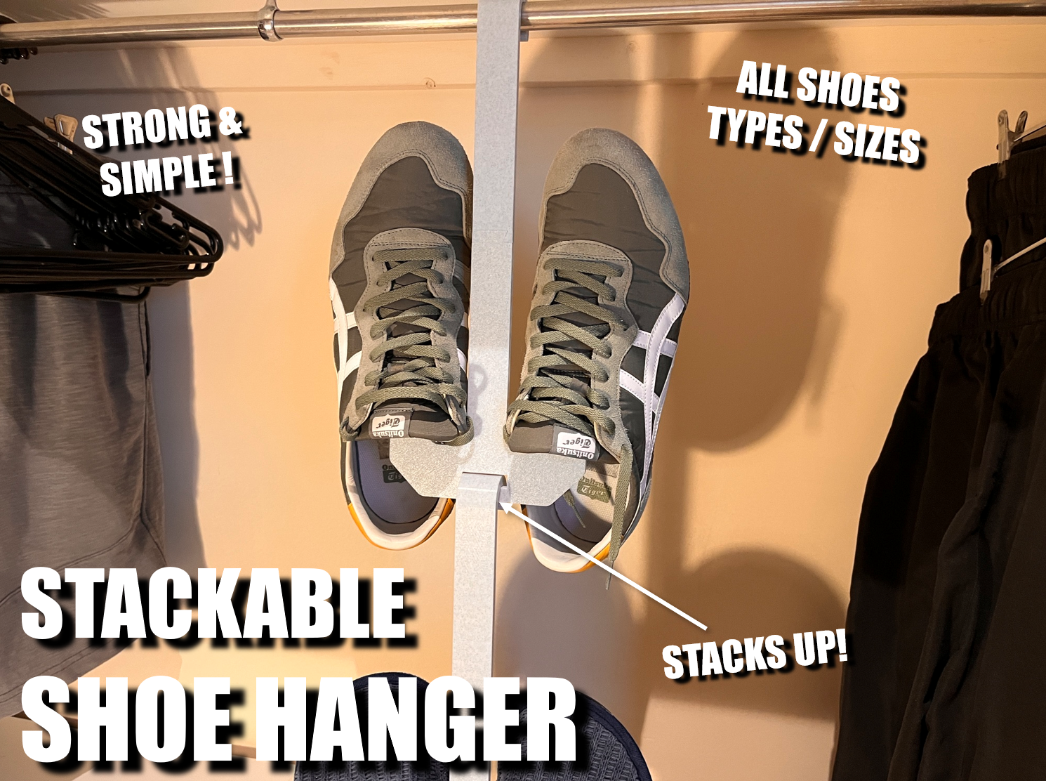 Stackable Shoe Hanger