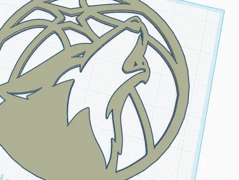 Minnesota Timberwolves stencil