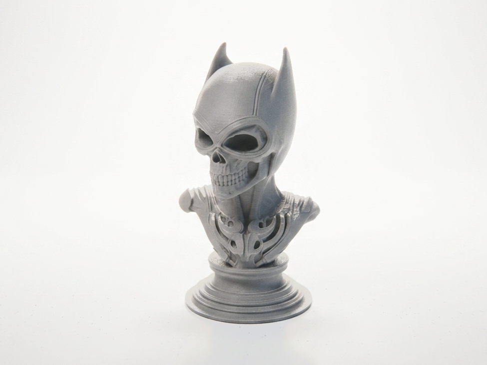 Catwoman Skull Bust Gothic Sculpture 3D Printable